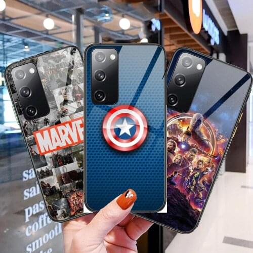 Tempered Glass shell Phone case For SamSung Galaxy S8 S9 S10E S20 S21 S5 S30 Plus S20 fe 5G Lite Ultra