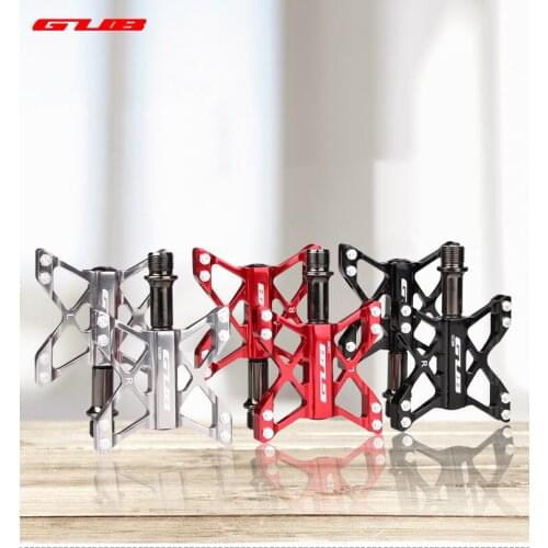 GUB Bike Pedals GC-009 Aluminum Alloy Body Chrome-molybdenum Steel Axis CNC 3 DU Bearing For MTB Road Bicycle Riding Accessories
