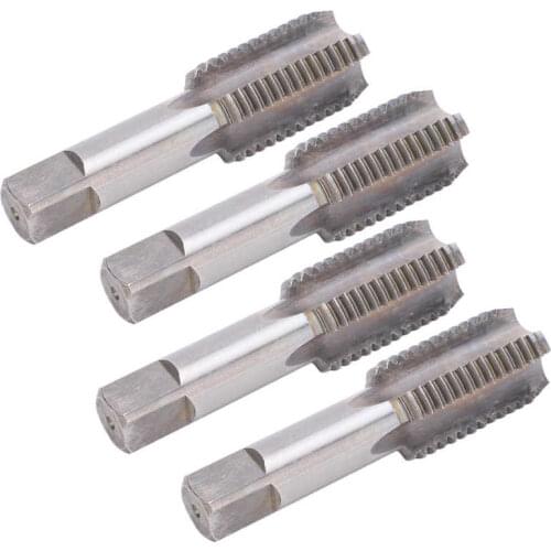 4pcs M30 Hand Screw Tap Alloy Tool Steel High Hardness Straight Flute Tapping Drilling Tools Hand Threading Tap