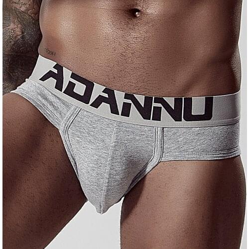 Underwear Men Sexy Slip Breathable Cotton Panties for Male Mens Briefs Low Waist Underpants Shorts Quick Dry 6 Colors Hot Sales