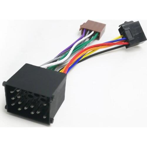 Biurlink MINI ISO Harness Wire for BMW E36 E46 E39 Radio Adapter ISO Plug Adapter Car Audio Accessories