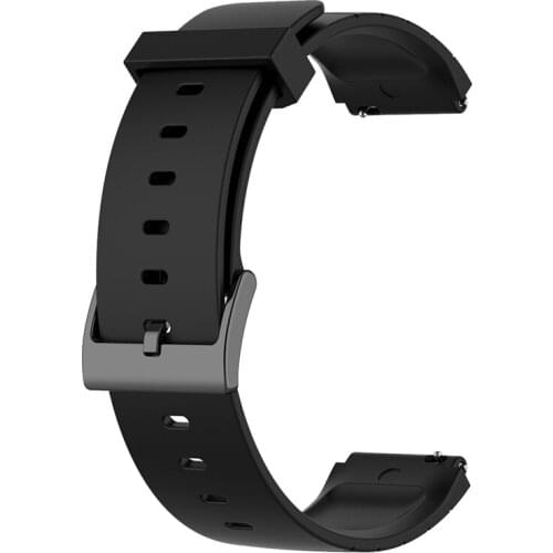 Sport WatchBand Strap for XIAOMI Watch Band Soft Silicone Replacement Bands Strap for Mi Watch Strap Black