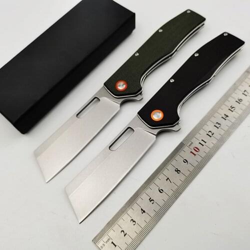 KESIWO GT955 Folding D2 Blade High-end flax fiber Pocket Survival Hunting Tactical Outdoor Camping Kitchen Rescue Gift EDC Knife
