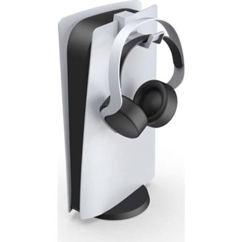 For PS5 Host Headphone Hanger Stand Holder Hook Desk Side Headset Mount Storage