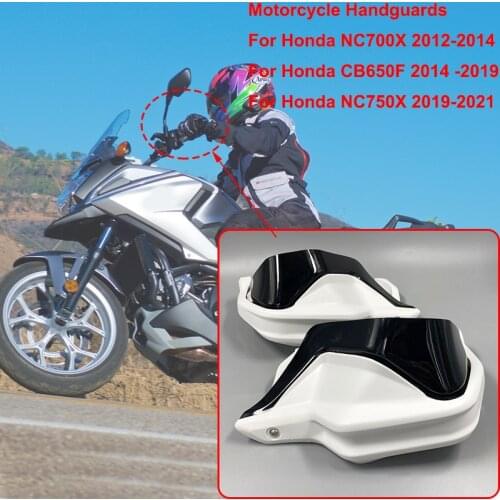NC700X 12-14 Motorcycle Hand Guards Brake Clutch Levers Protector For Honda CB650F 2014-2019 NC750X 2019-2021 HandGuard Shield