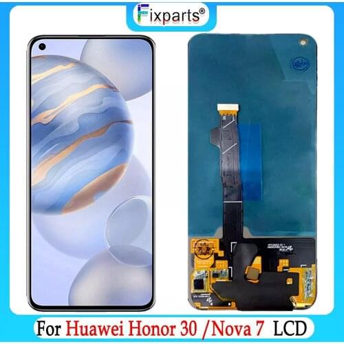 6.53"Display For Huawei Honor 30 LCD Touch Screen Digitizer Assembly For Huawei Honor 30 LCD Nova 7 LCD display LCD