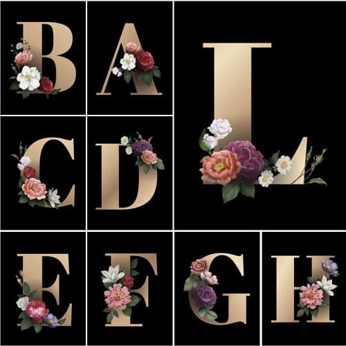 5D DIY Diamond Painting Full Drill Diamond Embroidery Text Letter Picture Mosaic Cross Stitch Rhinestones Handicraft Home Decor