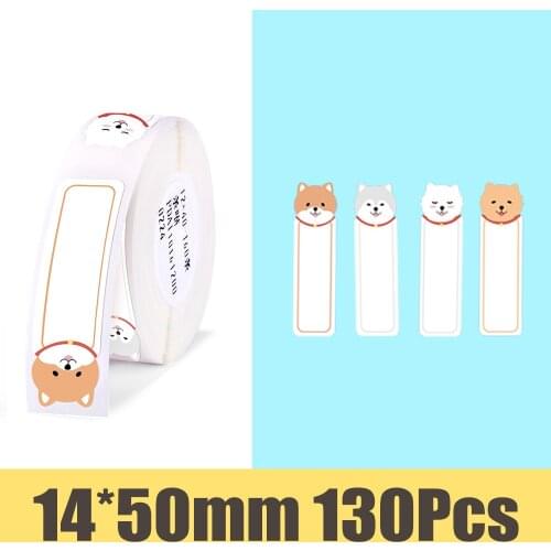Niimbot Supermarket Price Label D11 Printer Paper, Waterproof And Oil Proof Sticker, Solid Color, Buy 5 Pieces, Can Enjoy 32