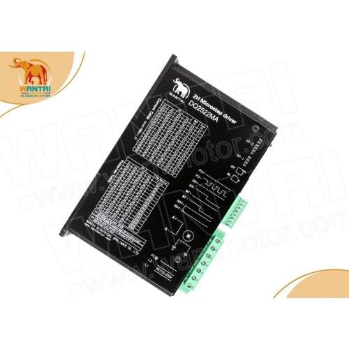 High Quality CNC Stepper Digital Driver DQ2522MA 110-220VAC/ 5.0A/ 200 Microstep Matching Nema 34/42 motor Laser Mill of wantai