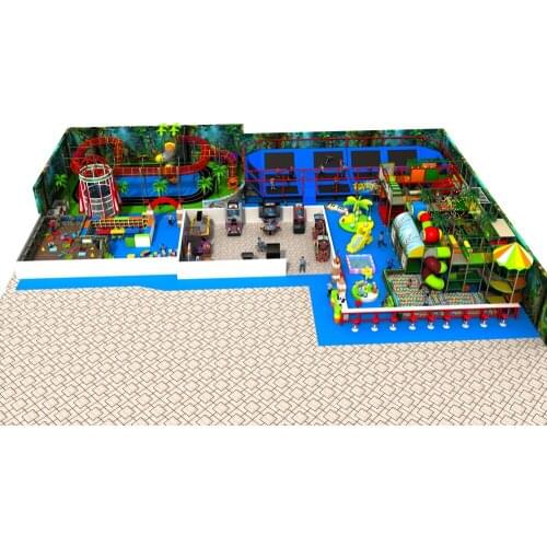 Kids indoor playground park children fun city YLW-IN171061