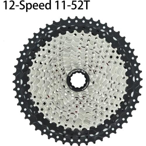 MTB Mountain Bike 12 Speed Cassette 11-50T 52T mtb Cassette Sprocket Bicycle Freewheel for DEORE M7100 M8100 SX NX