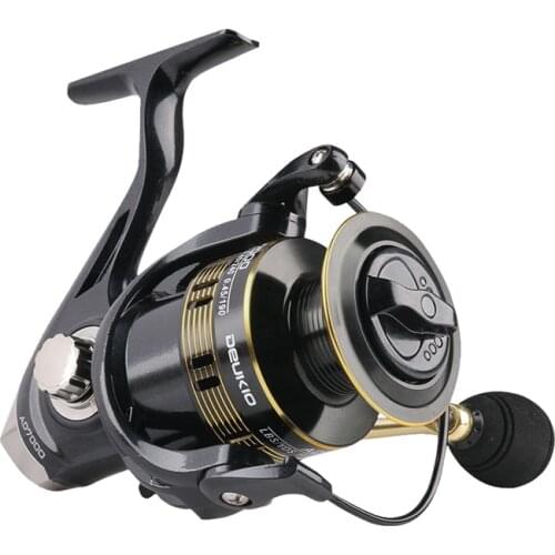 Spinning Fishing Reel Wheel Saltwater Sea Fishing Reel Left Right Hand Metal EVA Ball Grip Accessories for Lake River Ocean