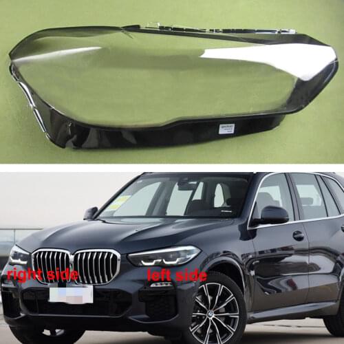 For BMW X5 2019 2020 Front Headlamp Lamp Cover Transparent Lamp Plexiglass Headlights Cover Lamp Shell