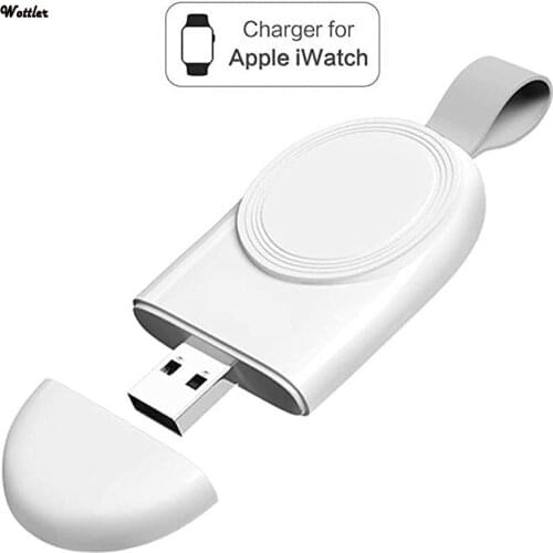 Mini Portable Wireless Charger for Apple iWatch 1 2 3 4 5 Dock Adapter Fast Charging Charger Smart Watch Wireless Charging Base