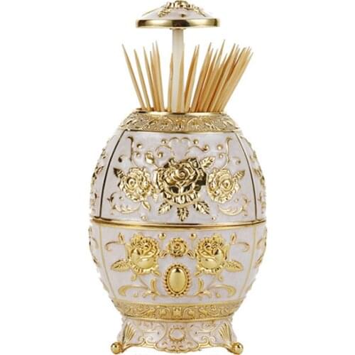 Metal Automatic Toothpick Holder with Bottle Opener Push Style Auto Toothpicks Case Box for Home Hotel Decoration Fancy Gift