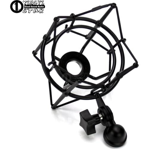 Metal Spider Microphone Shock Mount Studio Recording Condenser Mic Stand Shockproof For Neumann C01U Pro BM 800 700 BM700 BM800
