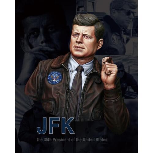 Resin figure Model kits Miniature gk Unassembly Figures the 35th President of the ancient 1/10 resin kit Figure Resin