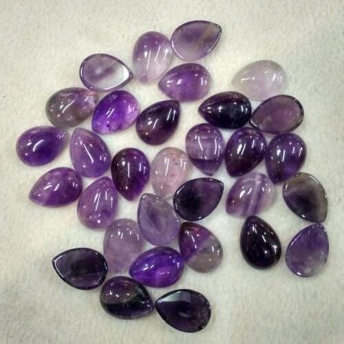 Wholesale 30pcs 13x18mm high quality Natural stone drop CABOCHON CAB teardrop Beads for jewelry making free shipping