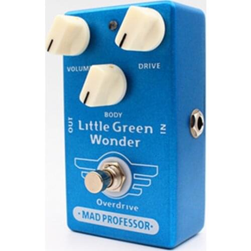 Pedal guitarra Clone guitar pedal Mad Professor little green wonder Overdrive guitar effect pedal