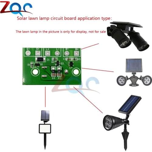 3.7V Lithium Battery Solar Control Switch Board Over Charge Over Discharge Protection for Street Lawn Solar Lights Lamp