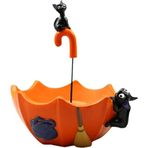 Resin Potted Plants Creativity Umbrella Flowerpot Umbrealla Shape Planting Basket Cartoons Multi Colors Creative Garden Planter