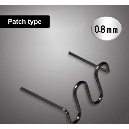 Dropshipping 600Pcs Hot Stapler Car Bumper Crack Repair Stainless Steel Pre Cut Wave Staples Plastic Welding Tool 6 Shapes