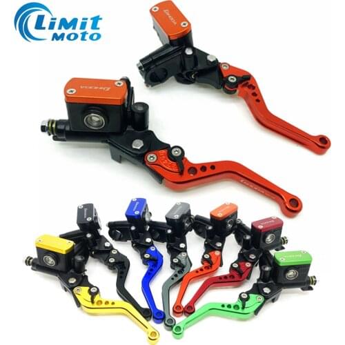 Universal 7/8" 22mm 6 colors Motorcycle Front Brake Clutch Master Cylinder Hydraulic Pump Lever For Honda Yamaha Suzuki Kawasaki