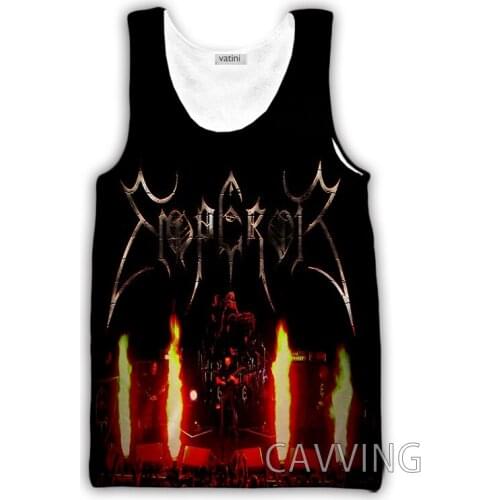 CAVVING 3D Printed Emperor Band Tank Tops Harajuku Vest Summer Undershirt Shirts Streetwear for Men/women