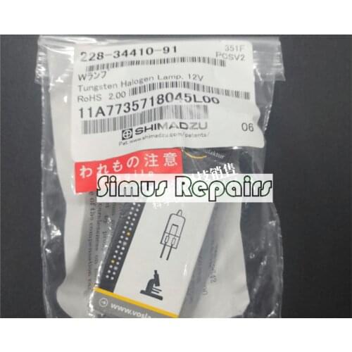 Shimadzu TUNGSTEN LAMP Halogen Lamp Tungsten Lamp 228-34410-41