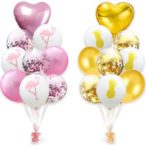 Birthday Jungle Balloon Palm Tree Ballon Hawaii Birthday Party Decoration Kids Adult Jungle Decor Green Confetti air Baloon