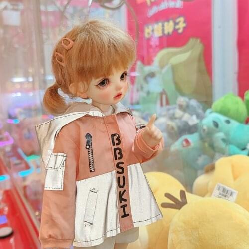 1/6 BJD doll clothes fashion fluorescent sports jacket doll with 30CM BJD DD SD doll girl toy BJD clothes doll accessories