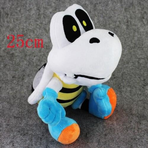 25cm Anime Cartoon Plush Toy Dry Bones Stuffed Turtle Animal Doll Gift For Children