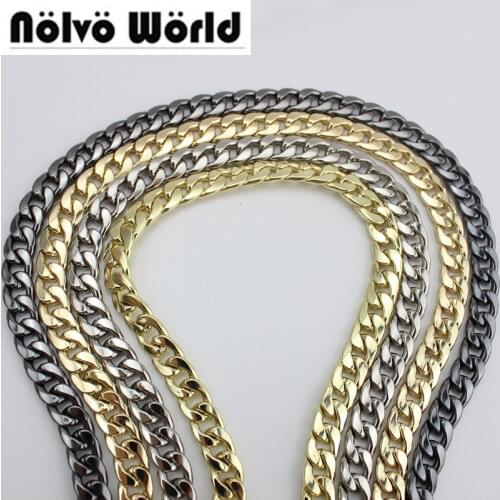5 meters/lot 4 colors 9mm width chains metal(NO hooks),top ending hot selling gold chain designs for ladies