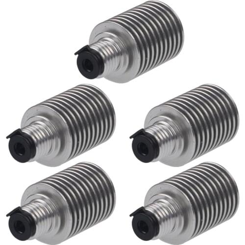 5 PCS for V6 HeatSink Extruder Radiator 1.75mm for V6 Extruder with Threaded Radiator 3D Printer Parts