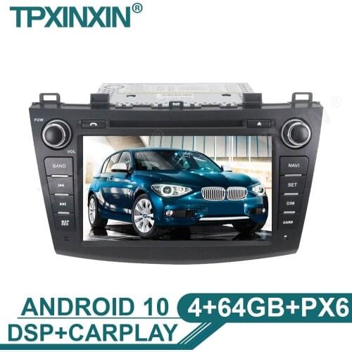 Android 10 For Mazda 3 2009-2012 Android Car Multimedia Player GPS Navigation Audio Stereo Screen Head Unit