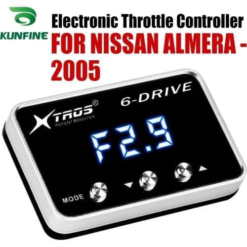 Car Electronic Throttle Controller Racing Accelerator Potent Booster For NISSAN ALMERA 2005 forwards Tuning Parts Accessory