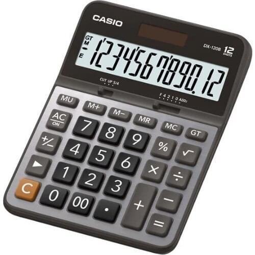 Casio Dx-120b 12 Digit Desktop Calculator