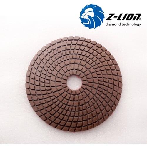 Z-Lion 1pcs Wet Diamond Abrasive Disc 5 Inch 125mm Granite Polishing Discs For Stone High Quality Marble Granito 500 Grit
