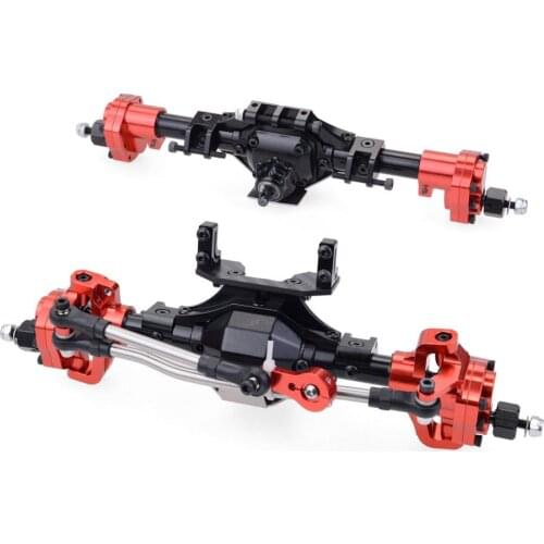 Metal Front & Rear Portal Axle for 1/10 RC Crawler Axial-SCX10 III 90046 90047 KIT Frame