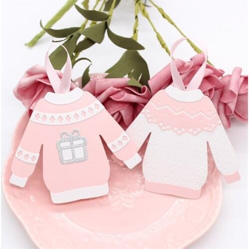 Cute Ugly Sweater Metal Cutting Dies Stencils for DIY Scrapbooking Decorative Embossing Paper Card Making Craft