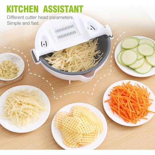 Multifunctional Vegetable Fruit Slicer Household Potato Slicer Potato Chip Slicer Radish Grater Kitchen Tools Vegetable Cutter
