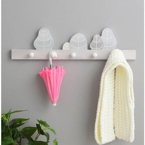 Nordic Style Cartoon Hallway Living Room Door Simple Key Clothes Hook Hanger Nordic Style Simple Durable Hanger