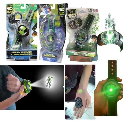 Three Style Omnitrix Watch Toys Japan Projector Watch DAI Genuine Watches Toy Christmas Gift For Kids Children