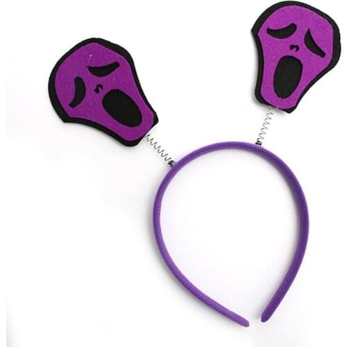 LUDA Halloween Decorations Childrens Masquerade Ball Party Performance Headbuckle Supplies