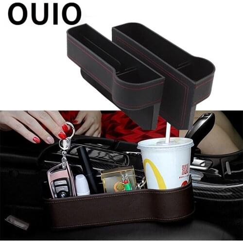 Universal Car Seat Crevice Gap Storage Box Pocket Organizer for Mazda 3 2020 bk 6 gh CX5 CX3 Mini Cooper r56 r50 r53 Accessories