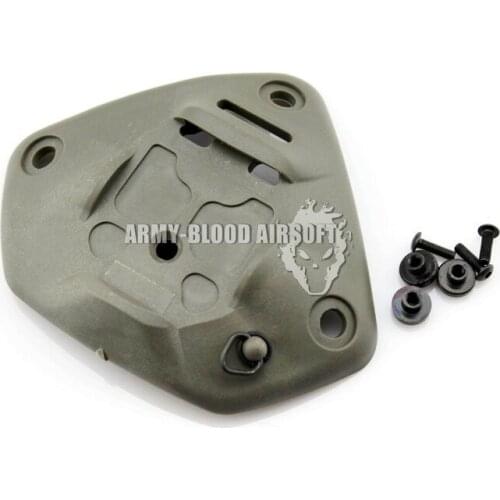 Universal Shroud cuttlefish dry night vision helmet cover flap seat (BK / DE / FG)