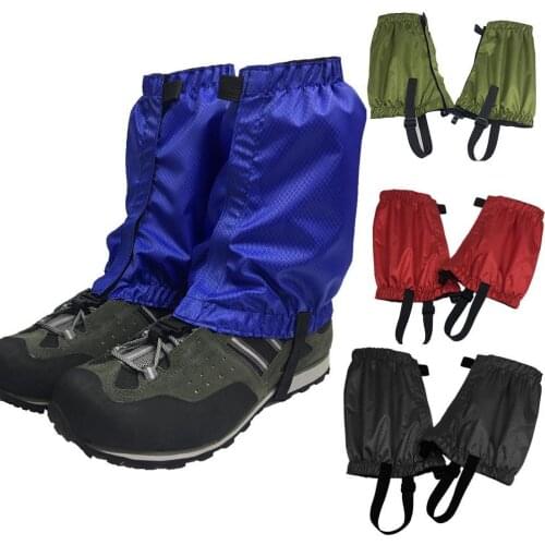 1 Pair Hiking Legging Gaiters Waterproof Leg Protection Covers Cover Guard Legs Protection Outdoor Guard X5L3