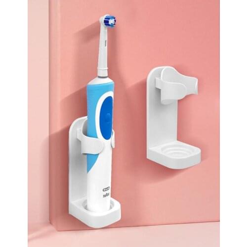 1PC Toothbrush Stand Rack Organizer Electric Toothbrush Holder Wall-Mounted Holder Space Saving Bathroom Accessories Dropship