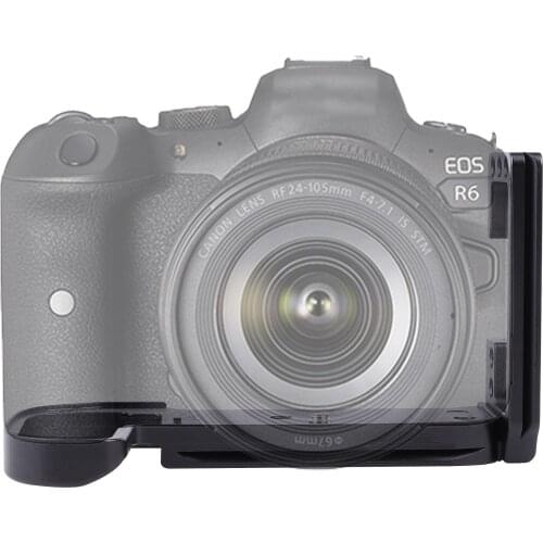 Aluminum Quick Release L Plate Bracket Hand Grip For Canon EOS R5/R6