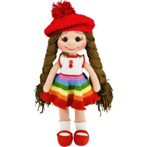 Amigurumi Organic Mesh Toy Girl Baby